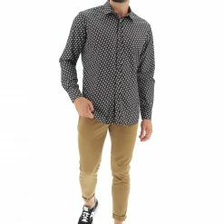 8.9 OTTOPUNTONOVE Camicia 8.9 Fantasi Multicolore Mod. Donatello -Lacoste shop f3069a07ec9bb77dc0339b89e855a9aa