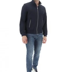 Gaudi Giacca Gaudì Taglio Bomber In Tessuto Elasticizzato Con Tasche E Zip E Patch A Contrasto -Lacoste shop f34b61c94f10f0ee13e0ef5e9e70e6a9