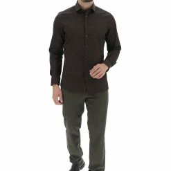 Camicia Body Fit Olymp In Cotone Uomo -Lacoste shop f368be2feadd140bcb49f891f99a00aa