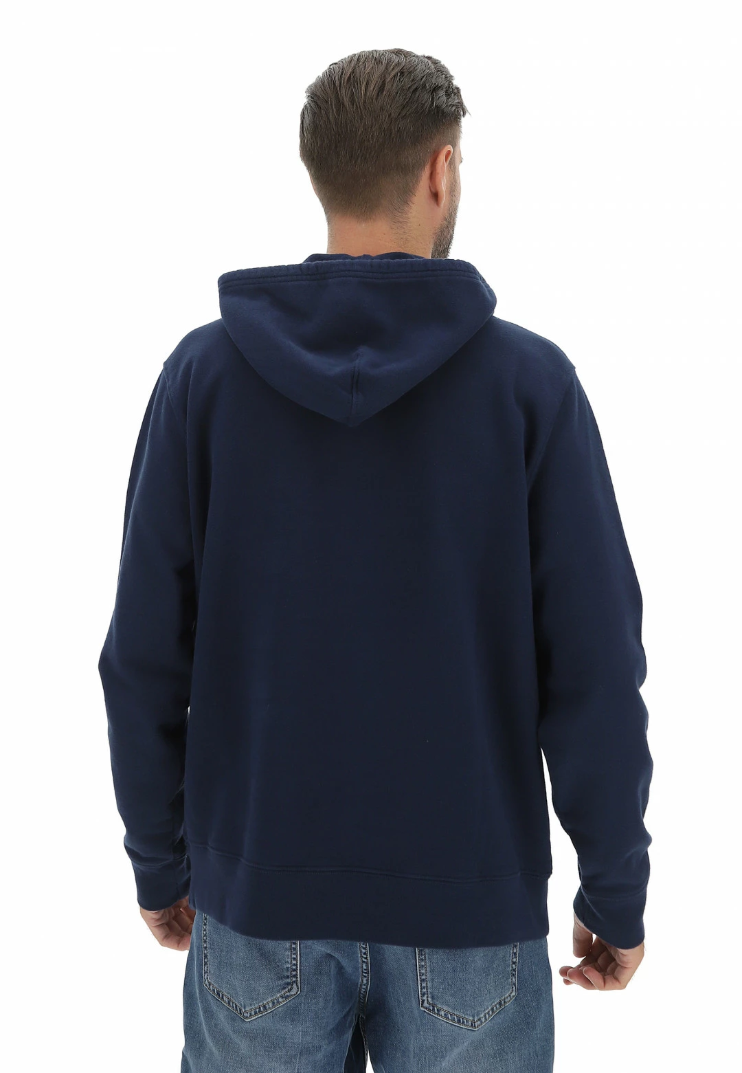 Felpa Garzata Uomo Levi's 34581 Con Tasca A Marsupio E Logo Applicato 5 Felpa Garzata Uomo Levi's 34581 Con Tasca A Marsupio E Logo Applicato - immagine 3