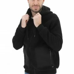 Giacca Effetto Orsetto Con Tasche Applicate !solid