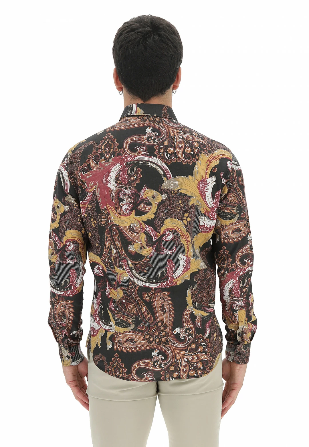 Camicia Strech Eks Con Fanstasia Made In Italy 10 Camicia Strech Eks Con Fanstasia Made In Italy - immagine 8