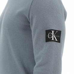 Calvin Klein Jeans Maglioncino Calvin Klein Jenas Uomo In Cotone Piquet Con Patch Applicata -Lacoste shop f5025cc19e3df98f55c61e2fd1d7a800