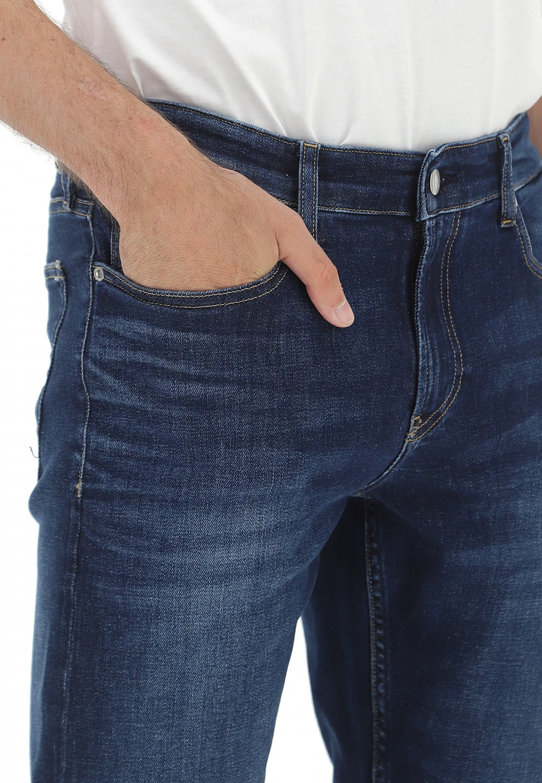 Jeans Calvin Klein Jeans J30j323384 Uomo Slim Fit Stretch 7 Jeans Calvin Klein Jeans J30j323384 Uomo Slim Fit Stretch - immagine 5