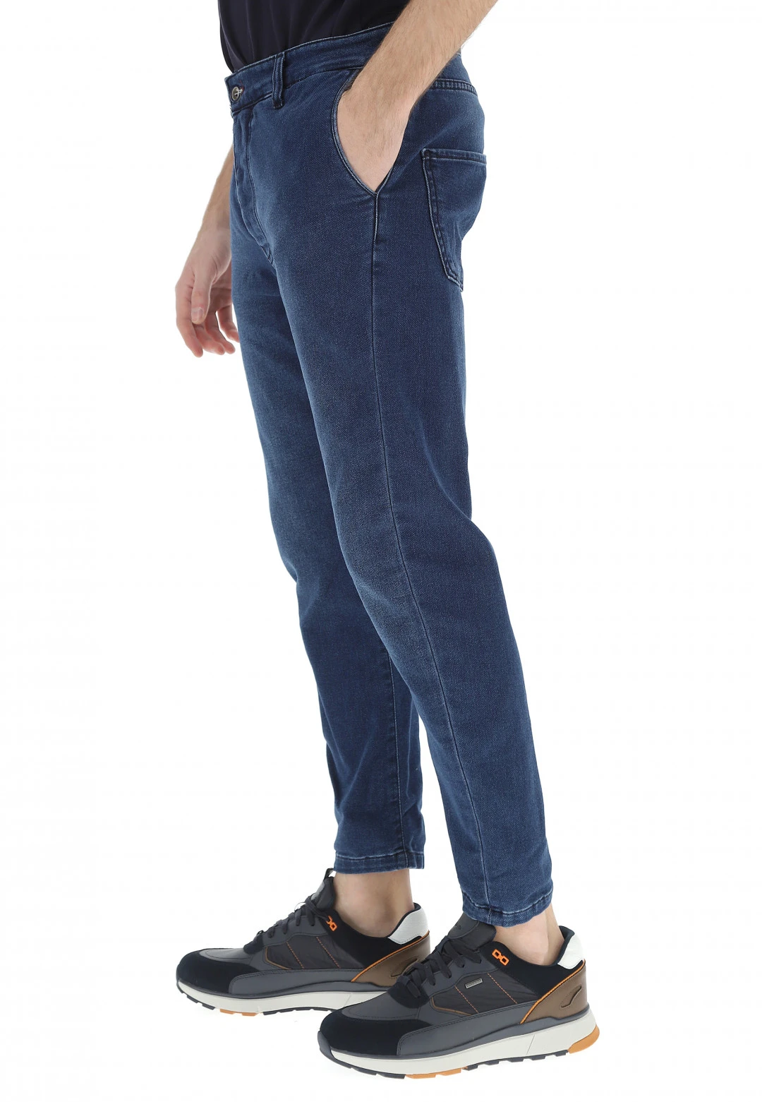 8.9 OTTOPUNTONOVE Pantalone Effetto Denim 8.9 4 8.9 OTTOPUNTONOVE Pantalone Effetto Denim 8.9 - immagine 2