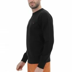 Maglioncino Girocollo Tommy Hilfiger Uomo Tinta Unita Con Logo Piccolo Ricamato -Lacoste shop f6c9f39184483a607981c7e9ffee87db