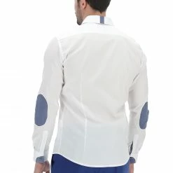 EKS Camicia Tinta Unita Stretch Toppe A Contrasto èks 14 EKS Camicia Tinta Unita Stretch Toppe A Contrasto èks -Lacoste shop f6cfeb06e4954e9d6fc6261783f27811