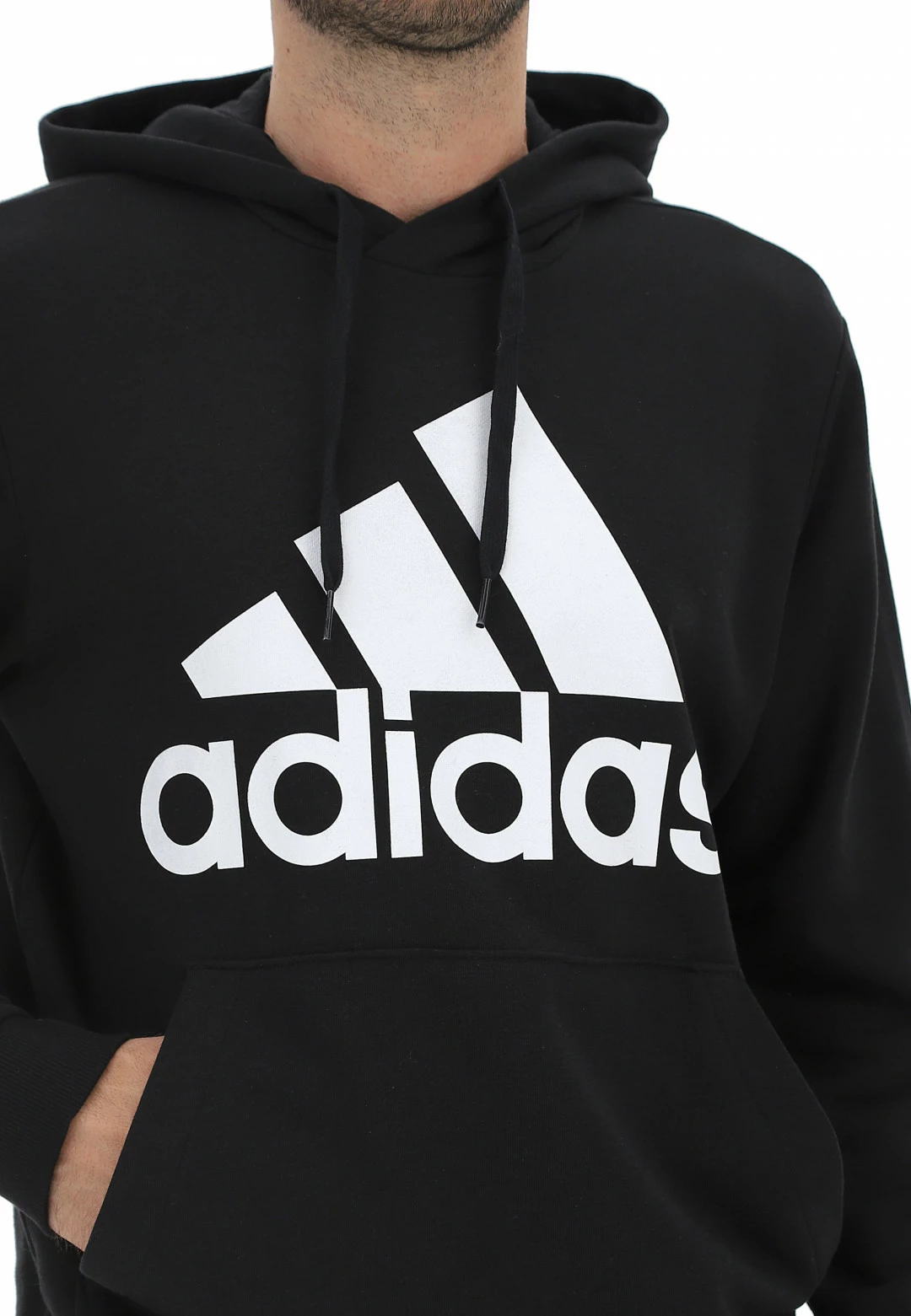 Felpa Garzata Big Logo Adidas Gk9540 6 Felpa Garzata Big Logo Adidas Gk9540 - immagine 4