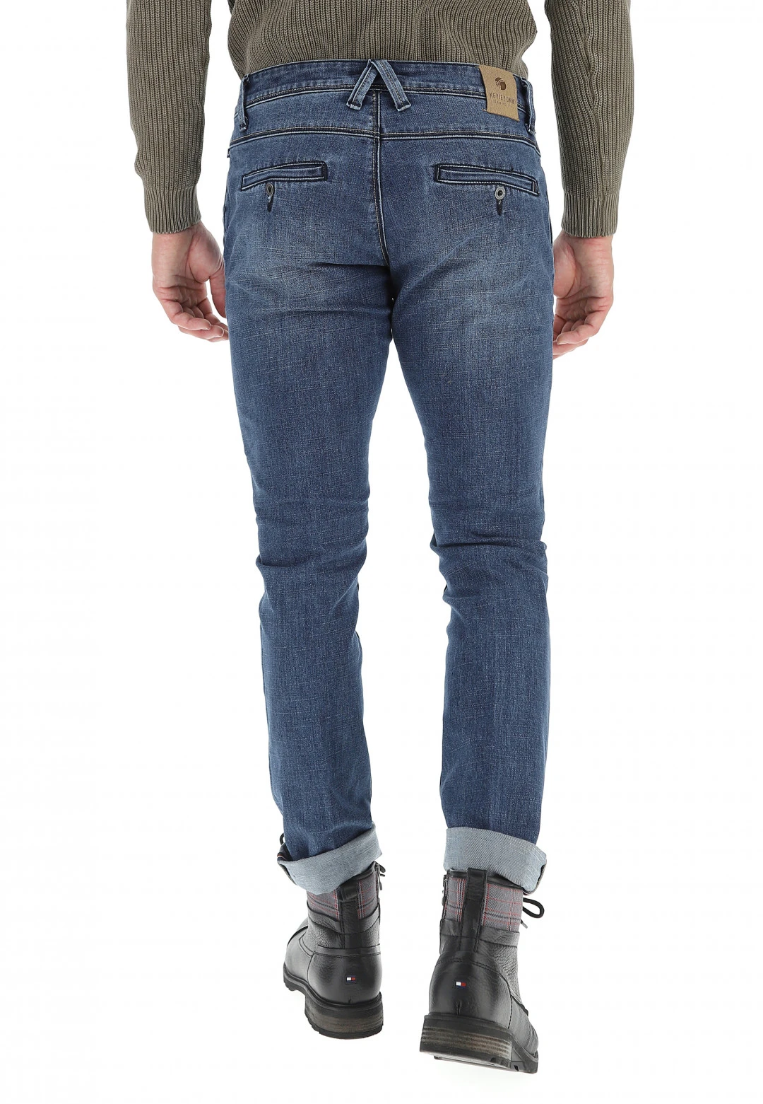 Key Jey Jeans Tasca America Keyjey Uomo Slim Fit 5 Key Jey Jeans Tasca America Keyjey Uomo Slim Fit - immagine 3