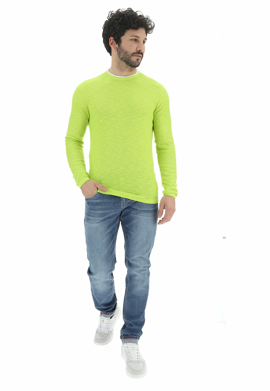 Maglioncino Girocollo Age Con Finta T-shirt Uomo 6 Maglioncino Girocollo Age Con Finta T-shirt Uomo - immagine 4