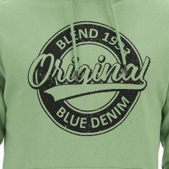 Felpa Con Cappuccio Blend Uomo Con Logo Circolare Centrale In Cotone Garzato -Lacoste shop f862a7ff2bcff2f7aee0c0ff6e7703a6