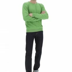 Gaudi Pullover Girocollo Gaudì Uomo In Tinta Unita Basic -Lacoste shop f8b8480b3370f16c349ca45facafdd3e