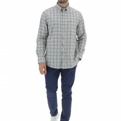 Camicia A Quadretti All Over Bugatti Easy Care Uomo -Lacoste shop fa3d76357747db150393e66c459a46d2