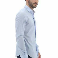 Camicia Uomo Xacus Slim Fit Elasticizzata -Lacoste shop fa6263a531dacd9821bf629ce70e51b1