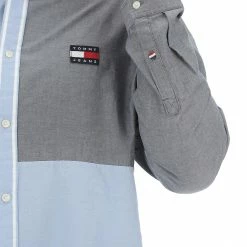 Tommy Hilfiger Jeans Camicia Casual Tommy Hilfiger Dm0dm14106 Modello Oxford In Cotone Con Motivo Patchwork -Lacoste shop fa7ea8dfe79546e48b7b870d0c4aee60