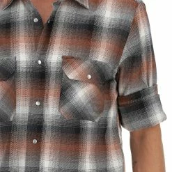 8.9 OTTOPUNTONOVE Camicia A Quadri In Flanella Con Bottoni A Pressione 8.9 -Lacoste shop facc324344140d267d09d1de5f2be387
