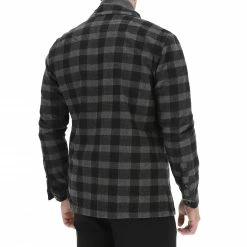 Camicia Quadrettata Flanella Over Markup -Lacoste shop fb281f4329b51d463b2d974aab7a1d7b