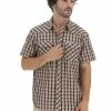 Camicia Manica Corta Quadrettata Wrangler W5h84m81a -Lacoste shop fb8cc320d87f639c715f831525c68216