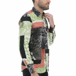 Camicia In Cotone Fantasia Tupertu Uomo -Lacoste shop fba758de22ccb507d9f3882e68787368