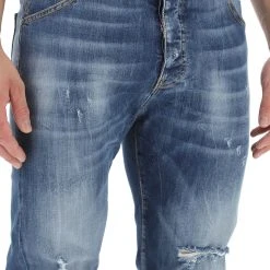 8.9 OTTOPUNTONOVE Jeans Cavallo Sceso 8.9 Con Strappi -Lacoste shop fbd5169a2057880ab9fbd21f208d9160