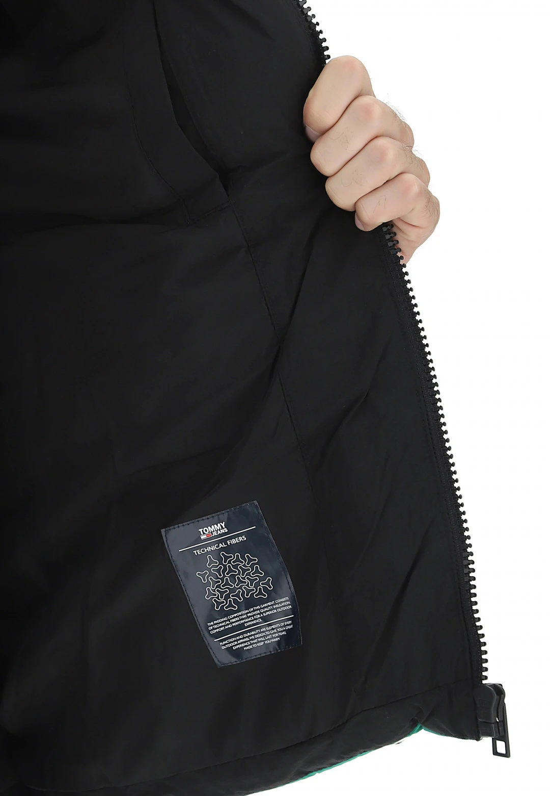 Tommy Hilfiger Jeans Giubbotto Color Block In Ovatta Tommy Jeans Uomo 6 Tommy Hilfiger Jeans Giubbotto Color Block In Ovatta Tommy Jeans Uomo - immagine 5