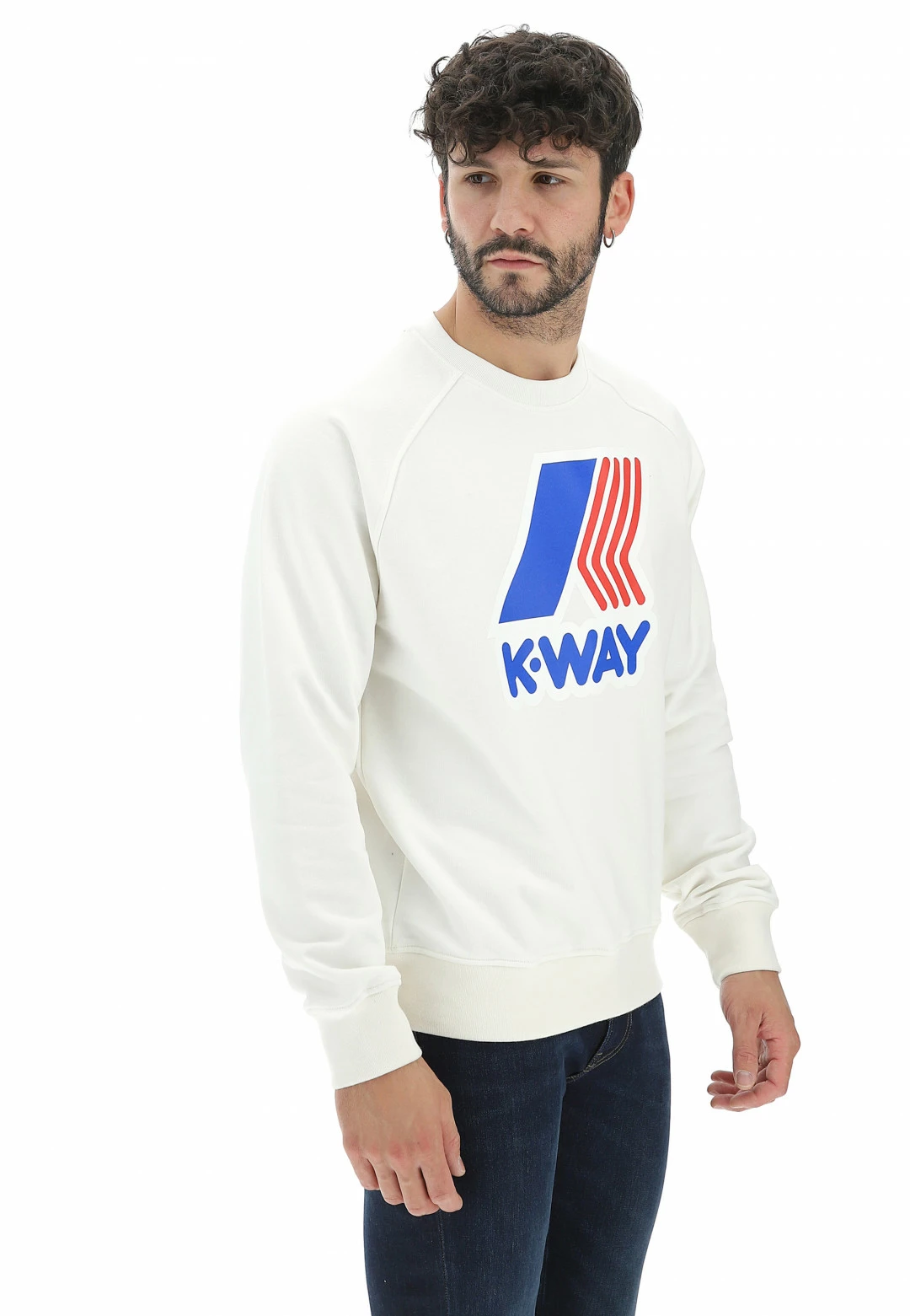 Felpa K-way K1121cw 4 Felpa K-way K1121cw - immagine 2