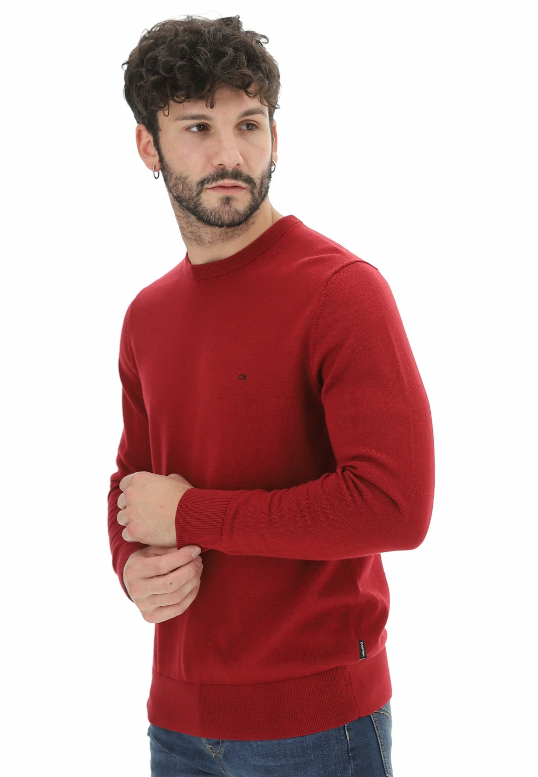 Girocollo In Lana Merinos Calvin Klein K10k102727 19 Girocollo In Lana Merinos Calvin Klein K10k102727 - immagine 17