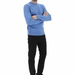 Maglioncino Tommy Hilfiger Uomo Basic Con Logo Ricamato -Lacoste shop fd3efcab4a67562b29a6d97fd8a2082e