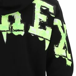 Felpa Pyrex Con Zip Cappuccio E Logo Gommato Fluo -Lacoste shop fd504fa1dac8902b1af508b2d2fec76c