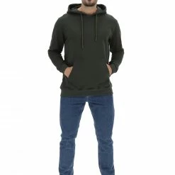 Felpa Garzata Eks Basic Made In Italy In Cotone Con Cappuccio E Tasca A Marsupio -Lacoste shop fd99007f652781934081358d009f94b8