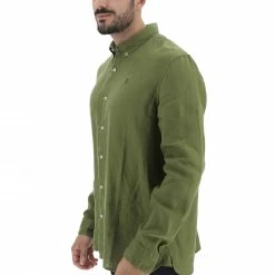 Camicia Timberland Uomo In Lino Con Logo Ricamato Tono Su Tono 28 Camicia Timberland Uomo In Lino Con Logo Ricamato Tono Su Tono -Lacoste shop fe4bd412f4cac255be3953550636bc82
