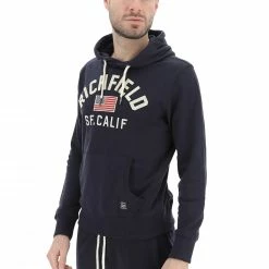 Felpa Con Cappuccio Garzata Richfield Bandiera Usa -Lacoste shop fea6e68a76a18b3310f552af11204652