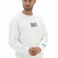 Felpa Girocollo Garzata Uomo Levi's 38712 0056 Relaxed Fit Tinta Unita Con Ricamo Logo -Lacoste shop ff57e905a7926b4f6389080145914dd1