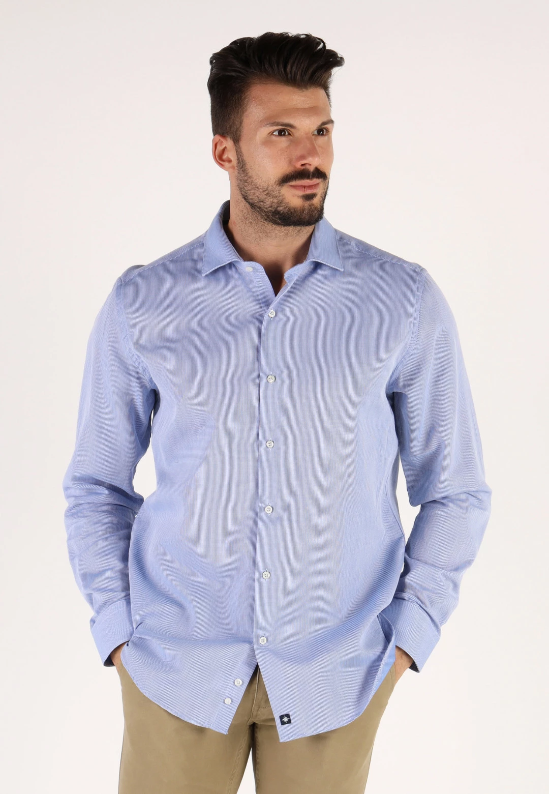 BLU SALINA Camicia Armaturata Blusalina C28208u 5 BLU SALINA Camicia Armaturata Blusalina C28208u - immagine 3